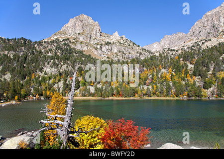 Estany de Ratera. Aigüestortes-Nationalpark. Catalunya. Spanien Stockfoto