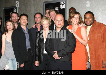 DER Schild-Premiere am FX Netze Stockfoto