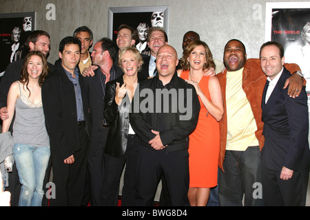 DER Schild-Premiere am FX Netze Stockfoto