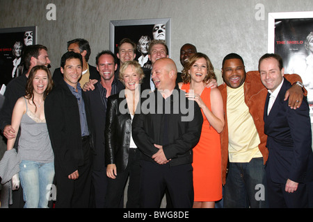 DER Schild-Premiere am FX Netze Stockfoto