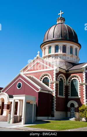 Marienkirche, Bank-Ecke, Geschäfte, Hotels, Theater, Invercargill, Süd-Insel Neuseeland, Stockfoto