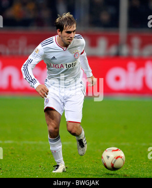 20.11.2010 Fussball Bundesliga, Bayer 04 Leverekusen-FC Bayern Muenchen 1:1--Philipp LAHM (FC Bayern München) Stockfoto