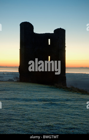 Hadleigh castle.castle Ruine Stockfoto