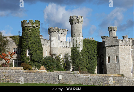 Bodelwyddan Burg Denbighshire Nord-Wales Stockfoto