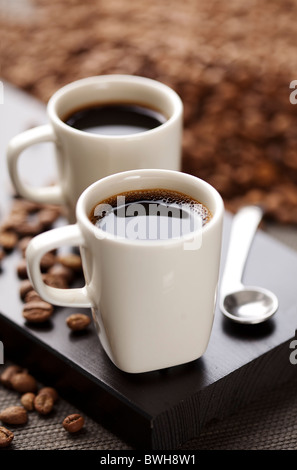 stilvoll Kaffee setup Stockfoto