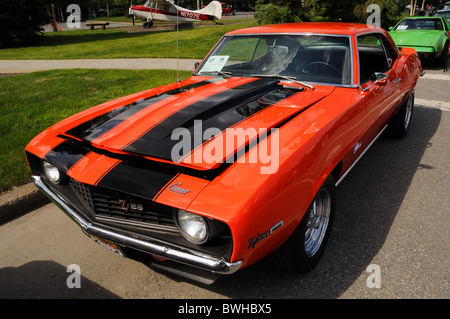 1969 Chevrolet Camaro Z28 Alaska Midnight Sun Cruise-im Auto Show 19. Juni 2010 in Fairbanks, Alaska Stockfoto