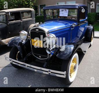 1931 eine Ford Deluxe Coupe - Modell Alaska Midnight Sun Cruise-im Auto zeigen 19. Juni 2010 in Fairbanks, Alaska Stockfoto