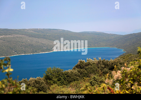 Vrana See - die einzige Quelle des Süßwassers für Cres und Losinj Insel Bewohner, Kroatien Stockfoto