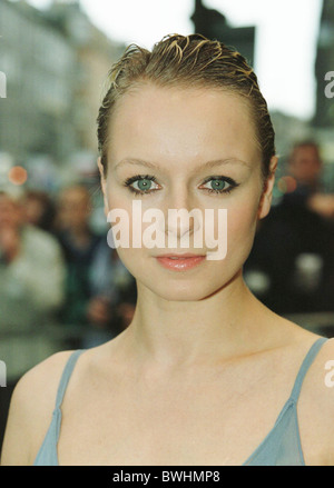 Schauspielerin Samantha Morton bei Premiere von "Morven Callar" Film, Edinburgh, Schottland. Stockfoto