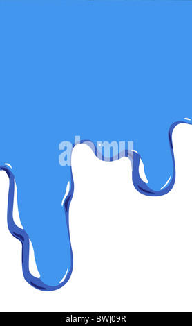 Vektor-Zeichenprogramm von Wasser Stockfoto