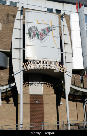Die alte Broadmarsh Einkaufszentrum Nottingham England Großbritannien Stockfoto