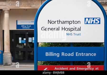 Northampton General Hospital, Großbritannien Stockfoto