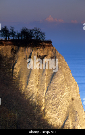 Europa, Deutschland, Mecklenburg-Vorpommern Pommern, Insel Rügen, Kreidefelsen im Jasmund National Park, Blick von der Victoria-v Stockfoto