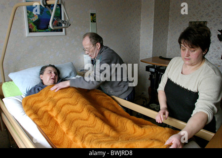 Mobile Krankenpflege, Potsdam, Deutschland Stockfoto