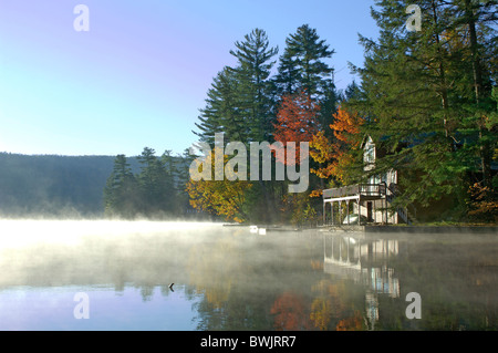 Ludlow Indian Summer Vermont USA United States America USA Nordamerika Landschaft Landschaft Stockfoto