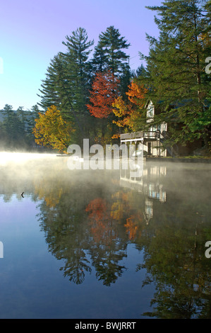 Ludlow Indian Summer Vermont USA United States America USA Nordamerika Landschaft Landschaft Stockfoto