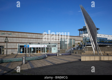 Stena Line Fähren terminal Dun Laoghaire Holyhead Route Dublin Irland Stockfoto