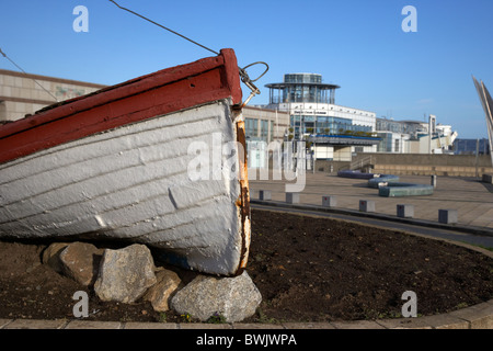 Stena Line Fähren terminal Dun Laoghaire Holyhead Route Dublin Irland Stockfoto