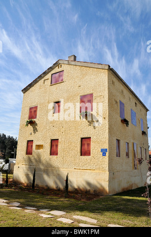 Israel, Tel Aviv, rekonstruiert die Templer Kolonie Sarona, Gebäude Stockfoto