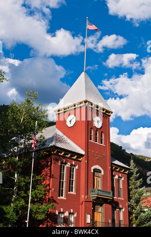 San Miguel County Courthouse, Telluride, Colorado Stockfoto