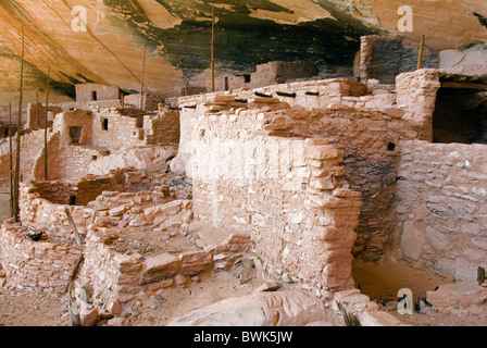 Keet Seel Ruinen Anasazi Kultur Indian Native Americans Klippe Pueblo-Ruinen Siedlung Höhle Grotte Rock cli Stockfoto