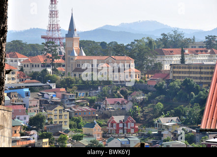 Kathedrale in Da Lat in den südlichen Bergen, Vietnam Stockfoto