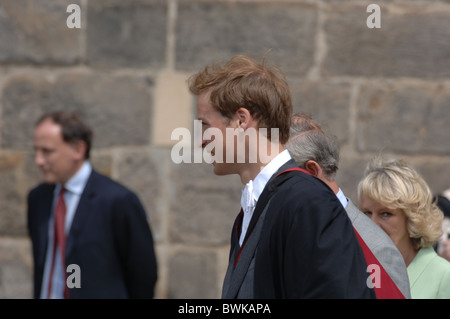 Prinz William Absolventen von der St Andrews University, wo er seine zukünftige Frau kennenlernte. Stockfoto