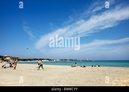 Strand, San Vito lo Capo, Sizilien, Italien Stockfoto