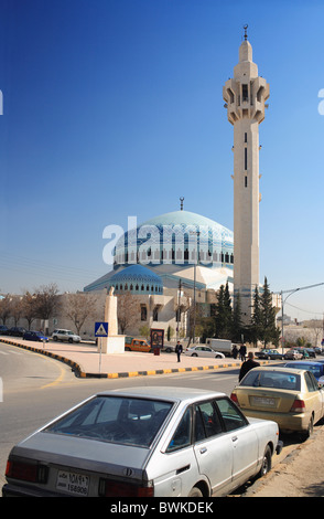 König Abdalah ich Moschee 1982-1989 König Abdullah Amman Jordanien Naher Osten Stockfoto