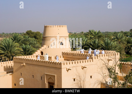 Oman Arabien Ost Buraimi Stadt Al Khandaq Fort Festung Burg historische Stockfoto