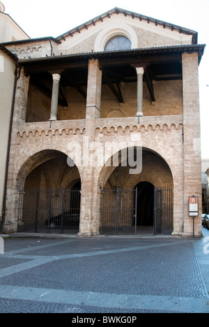 Palazzo Vescovile, Bischofspalast, Rieti, Lazio, Italien Stockfoto
