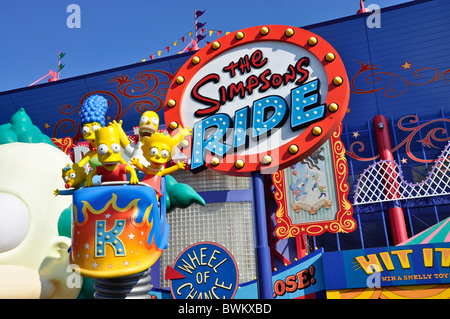 Die Simpsons (1 von 2) Stockfoto