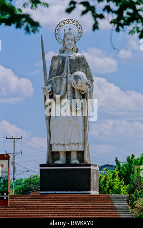 Venezuela Südamerika San Fernando De Apure Skulptur Statue San Fernando Los Llanos Südamerika Stockfoto