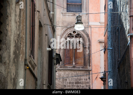 Über wurden, Rieti, Latium, Italien Stockfoto