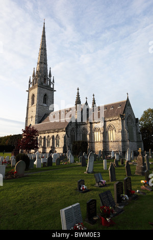 St. Margarets Kirche (Marmorkirche) Bodelwyddan Denbighshire Nordwales Stockfoto