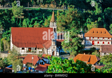 Venezuela Südamerika Dom Colonia Tovar Cordillera De La Costa Südamerika deutscher Einwanderer Emigran Stockfoto