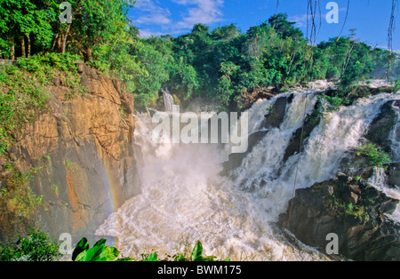 Venezuela Südamerika Salto La Llovizna Rio Caroni Ciudad Guayana Guayana-Region Südamerika Wasserfall Wat Stockfoto