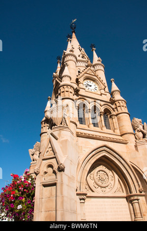 Rother Markt Uhrturm Stratford-upon-Avon. UK Stockfoto