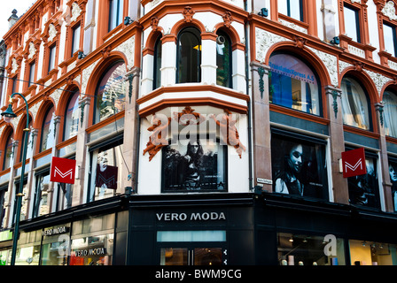 Vero Moda Shop bei Karl Johans gate Oslo Norwegen Stockfoto