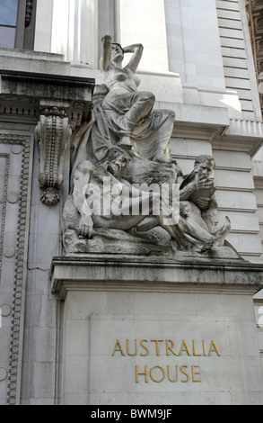 Australien-Haus, Strand, London, England, UK Stockfoto