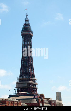 Der berühmte Turm Complex in Blackpool an der Küste von Lancashire in Nordengland Stockfoto