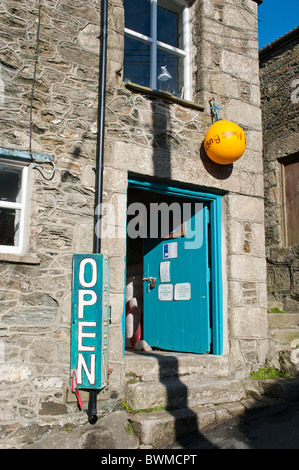 Porthleven Cornwall November 2010 während der "Nebensaison". Stockfoto