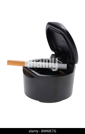 Objekt auf weiß - Aschenbecher hautnah Stockfoto