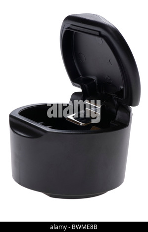 Objekt auf weiß - Aschenbecher hautnah Stockfoto