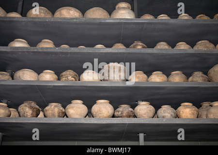 Ausgegraben Terrakotta-Töpfe, Han Yang Ling Museum, Zhangjiawan, in der Nähe von Xi ' an, Provinz Shaanxi, China Stockfoto