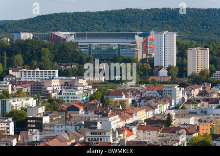 STADTBILD, FRITZ-WALTER-STADION, FUßBALLSTADION, HILL BETZENBERG, KAISERSLAUTERN, PFALZ, RHEINLAND-PFALZ, DEUTSCHLAND Stockfoto