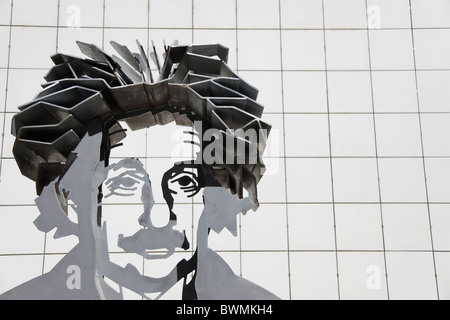 Questacon Einstein Skulptur, Canberra, ACT, Australien Stockfoto