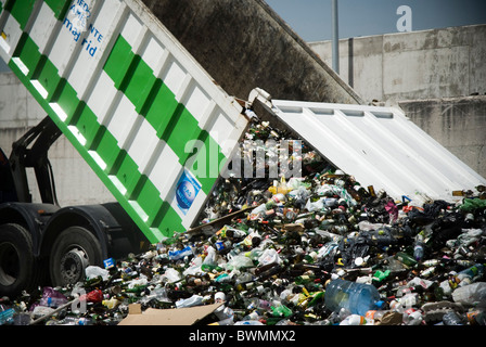 Valdemingomez Müllkippe, Madrid, Spanien. Tipp Müll Müll Vertedero Basura España espana Stockfoto