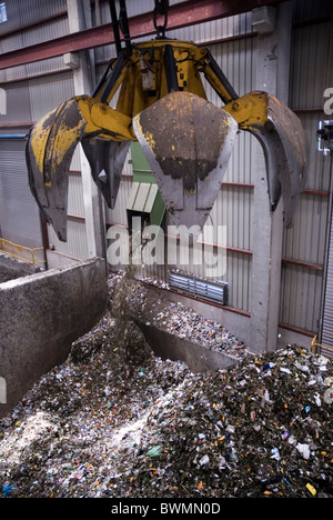 Valdemingomez Müllkippe, Madrid, Spanien. Tipp Müll Müll Vertedero Basura España espana Stockfoto