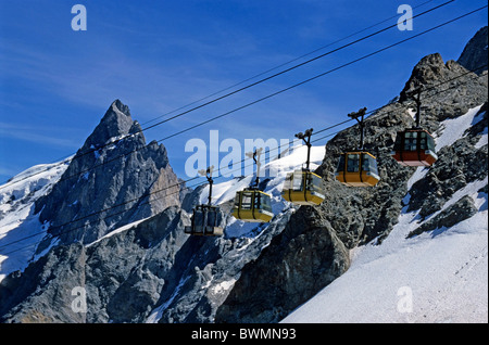 Französische Alpen - La Meije im Massif des Écrins, Französische Alpen, Frankreich. Stockfoto